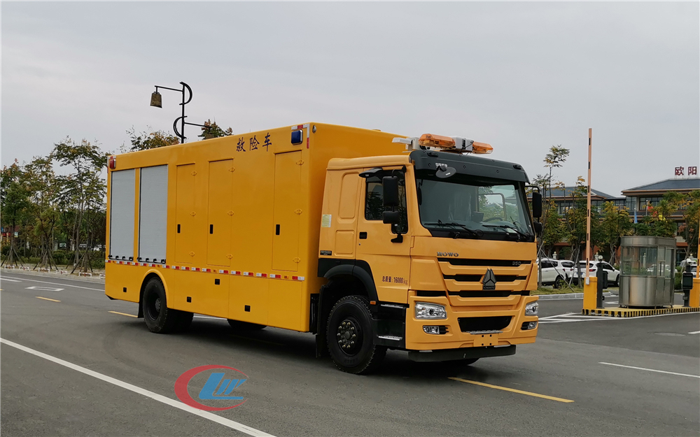 豪沃5000方排水車（便攜）