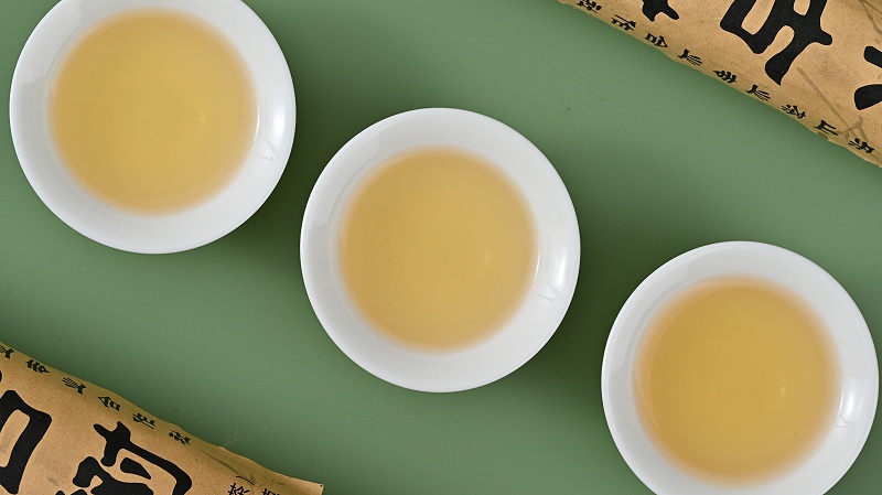 賀開(kāi)普洱茶湯色